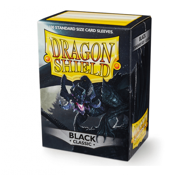 Dragon Shield Protector Card Covers - Black - 100pcs