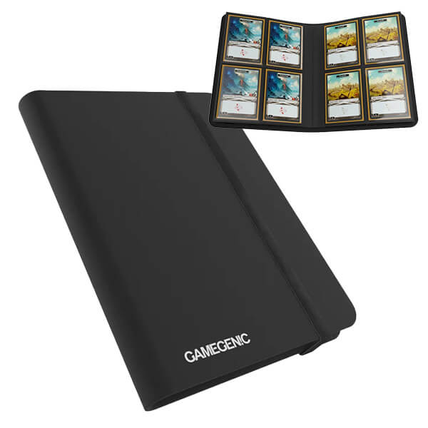 Gamegenic Casual 8-Pocket Black Card Album
