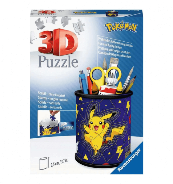 Pokémon 3D Puzzle Pencil Stand - 54 pieces - 2nd quality