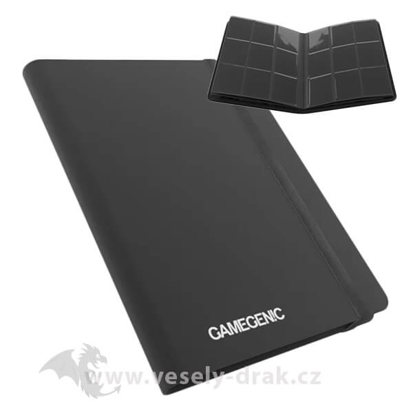 Gamegenic Casual 18-Pocket Black Card Album