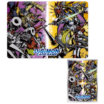 Digimon: playmat and sleeves for cards Tamer's Set PB-02