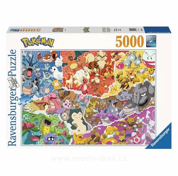 Pokémon Puzzle Ravensburger - Pokémon Allstars - 5000 pieces