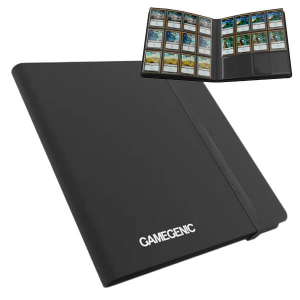 Gamegenic Casual 24-Pocket Black Card Album
