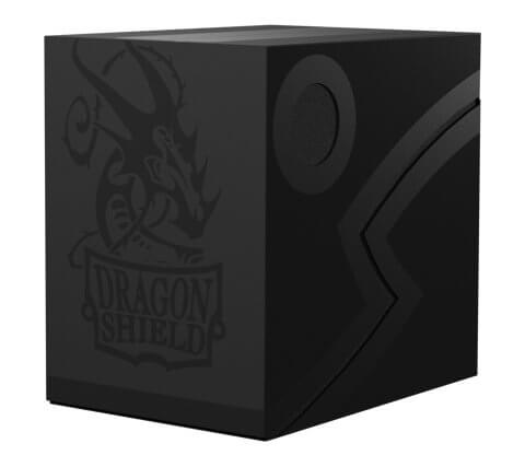 Dragon Shield Double Shell Shadow Card Case - Black/Black