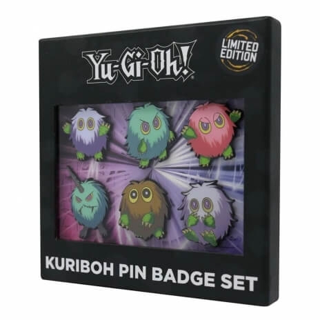 Yu-Gi-Oh Set of 6 Limited Edition Kuriboh Pin Badges