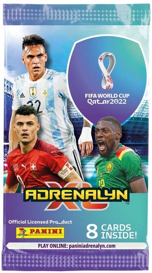 Panini World Cup Qatar 2022 - booster soccer cards