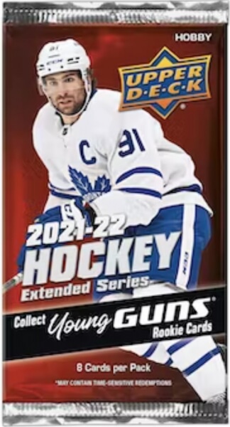 2021-22 NHL Extended Series Hobby pack - hockey cards