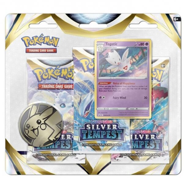 Pokémon Sword and Shield - Silver Tempest 3 Pack Blister - Togetic