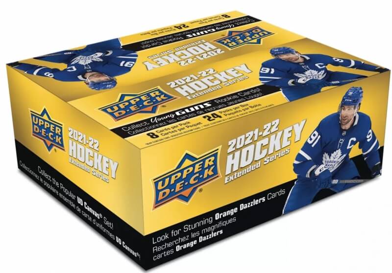 2021-2022 NHL UD Extended Series Retail Box - hockey cards