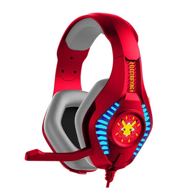 Pokémon gaming headset PRO G5 - red