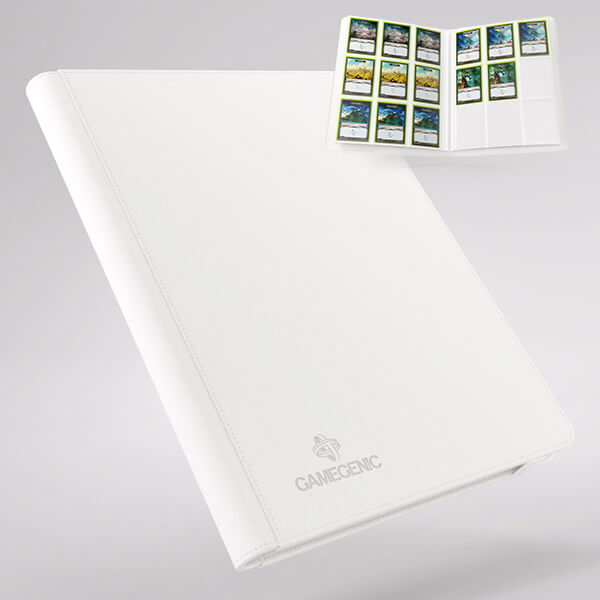 Gamegenic Prime 18-Pocket White Card Album