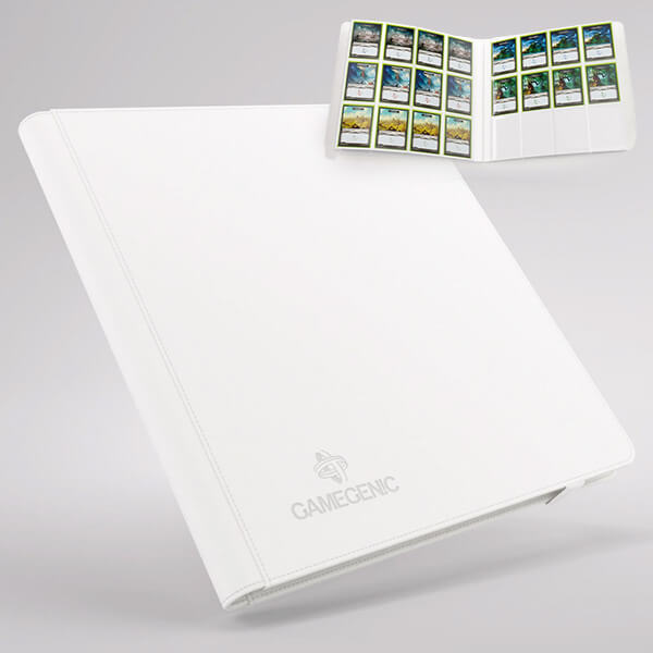 Gamegenic Prime 24-Pocket White Card Album