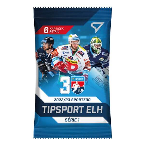 Hockey cards Tipsport ELH 22/23 Retail pack 1st series