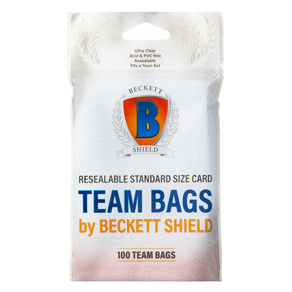 Beckett Shield Team Bags Resealable - 100 pcs
