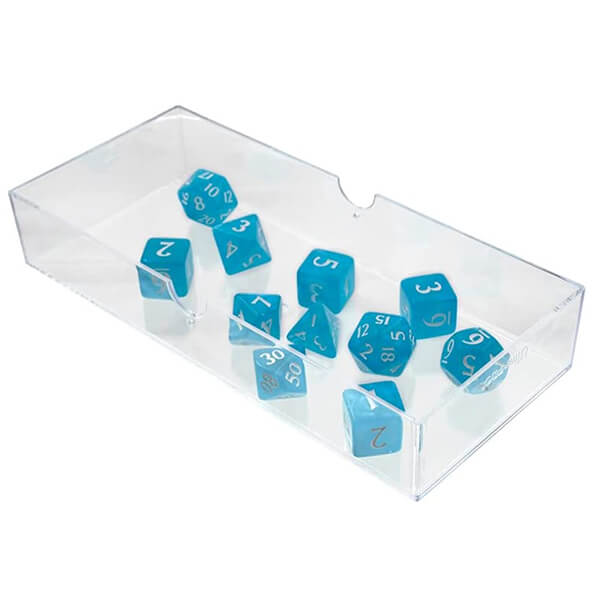 UltraPro Eclipse Acrylic RPG Dice Set with Box - 11 pcs - Sky Blue