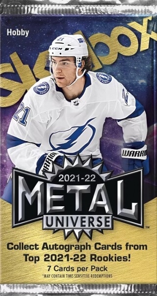 2021-2022 NHL UD Skybox Metal Universe Hockey pack