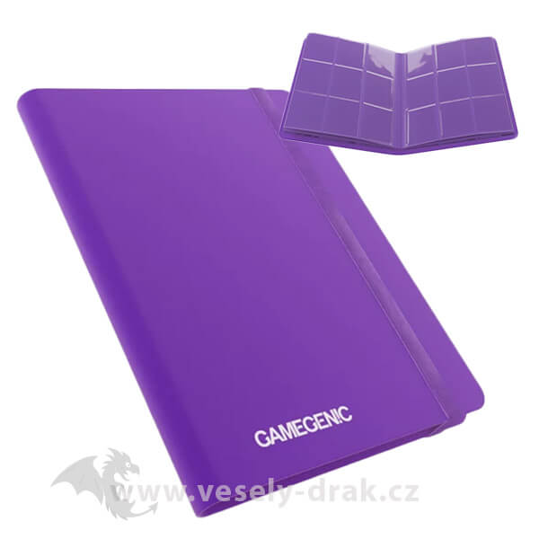 Gamegenic Casual 18-Pocket Purple Card Album