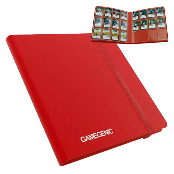 Gamegenic Casual 24-Pocket Red Card Album