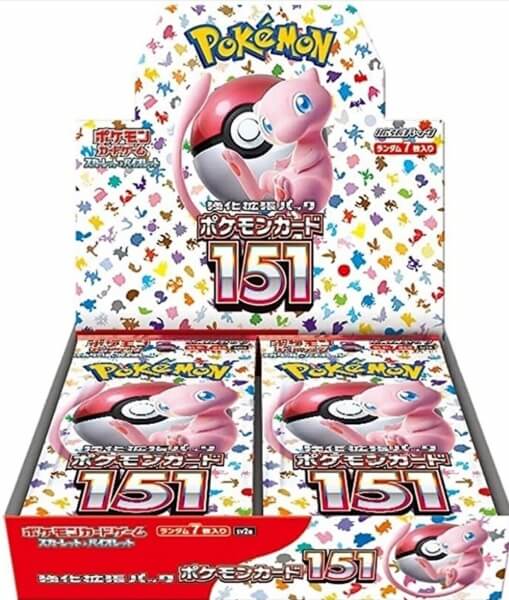 Pokémon Cards 151 Booster Box - Japanese