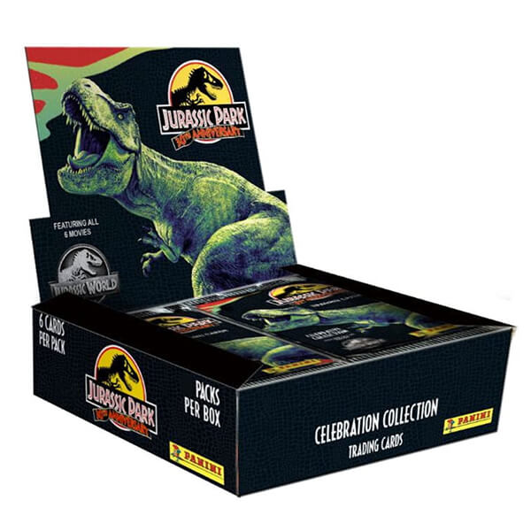 Jurassic Park 30th Anniversary Collector's Cards - Box of 24