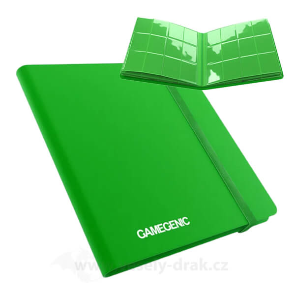 Gamegenic Casual 24-Pocket Green Card Album