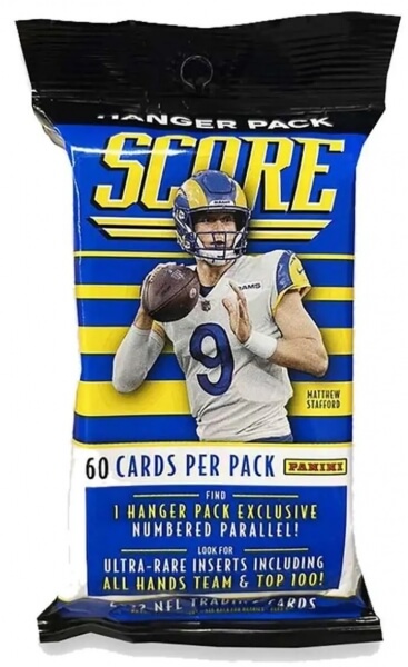 2022 Panini Score NFL Football Hanger Pack