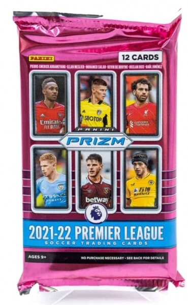2021-2022 Panini Prizm Premier League Hobby Pack - football cards