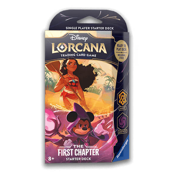 Disney Lorcana TCG: The First Chapter - Starter Deck - Amber and Amethyst