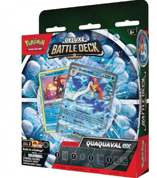 Pokémon Quaquaval ex Deluxe Battle Deck