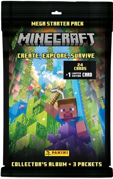 Minecraft Cards 3 - Starter Set - Album and Cards