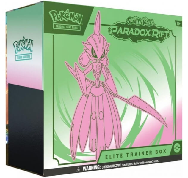Pokémon Paradox Rift Elite Trainer Box - Iron Bundle (Green)