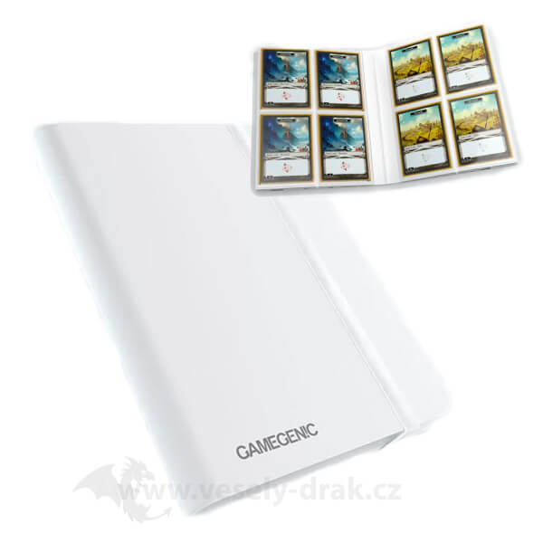 Gamegenic Casual 8-Pocket White Card Album