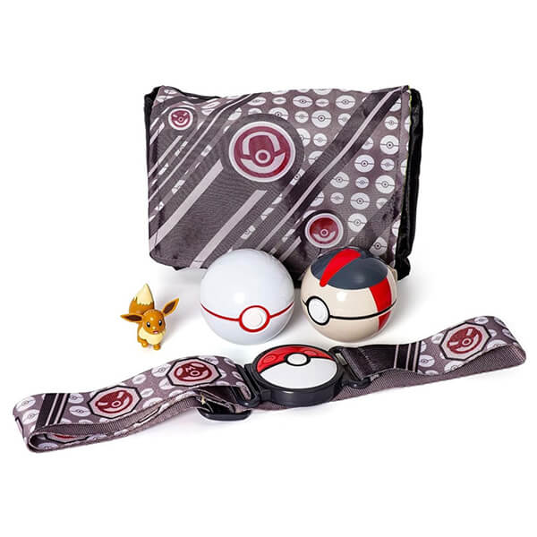 Pokémon Toy Bandolier Set - Eevee (bag, belt, Pokéball, figure) - trainer set