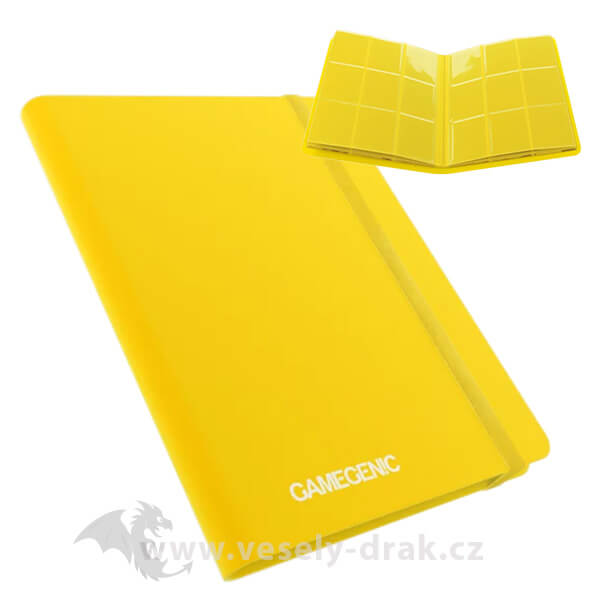Gamegenic Casual 18-Pocket Yellow Card Album