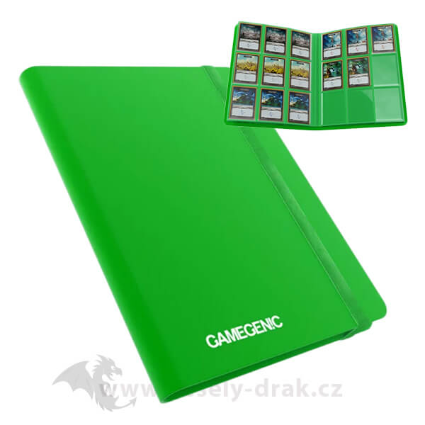 Gamegenic Casual 18-Pocket Green Card Album