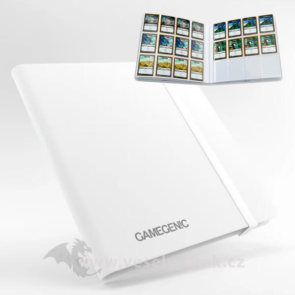 Gamegenic Casual 24-Pocket White Card Album