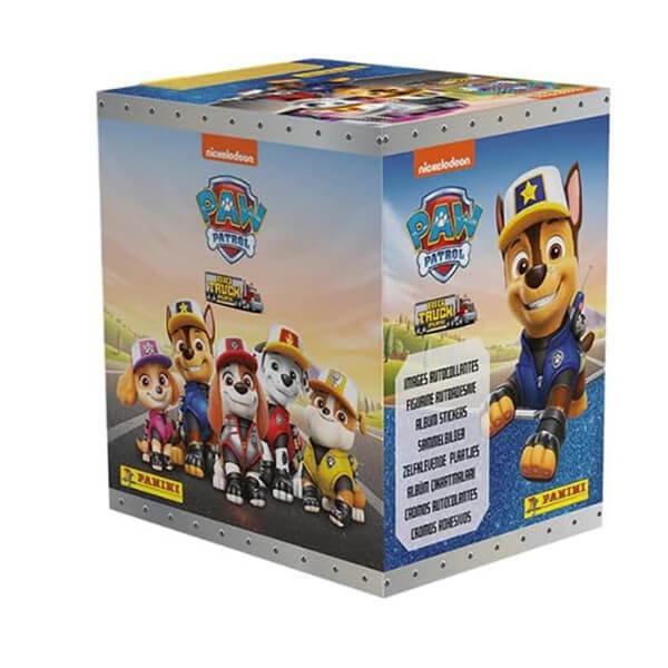 Paw Patrol 5 Big Truck Pups - sticker box
