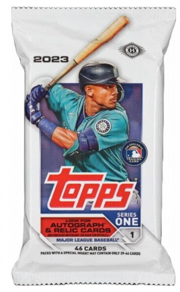 2023 Topps Series 1 Baseball Hobby Pack HTA Jumbo