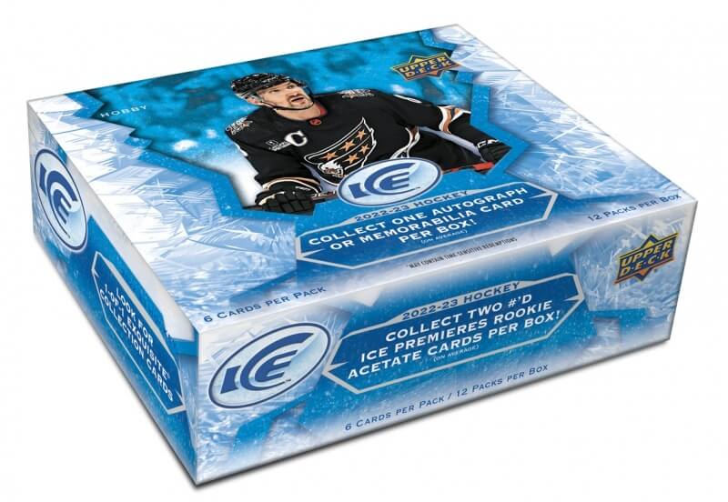 2022-23 NHL Upper Deck Ice Hockey Hobby Box - hockey cards