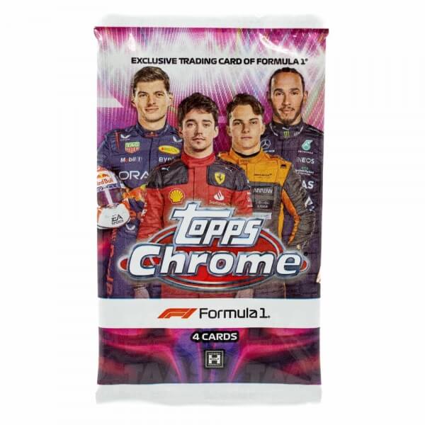 2023 Topps Chrome F1 Formula 1 Hobby Pack