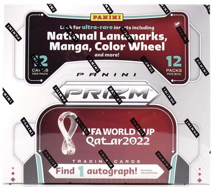 2022 Panini Prizm Wold Cup Soccer Hobby box - soccer cards
