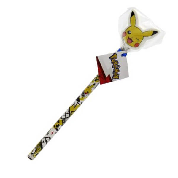 Pokémon pencil with eraser - Pikachu
