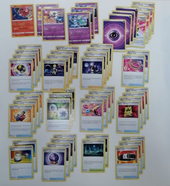Pokémon base deck from the League Battle Deck Mew