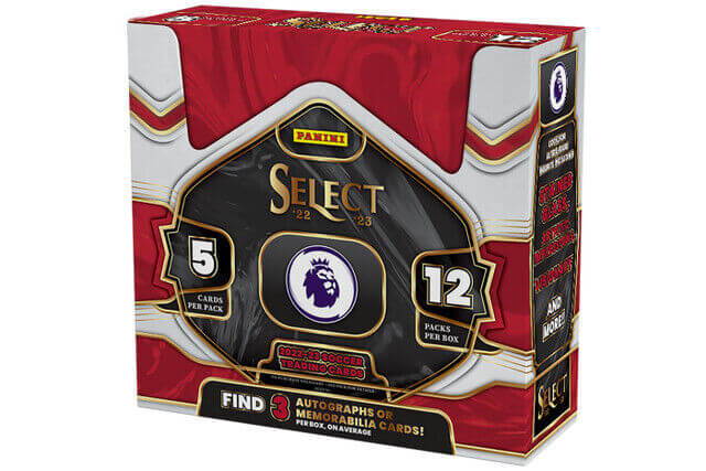 2022-2023 Select Premier League Hobby Box - soccer cards