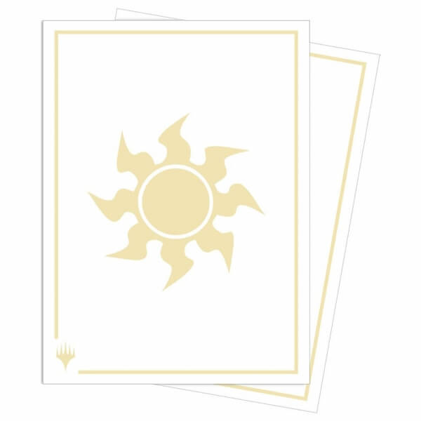 Card sleeves Magic: The Gathering - Mana 8 Plains - 100 pcs