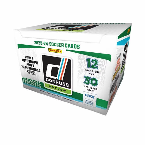 2023-2024 Panini Donruss Hobby Box - soccer cards