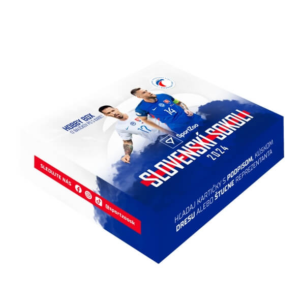 Soccer cards Slovenskí Sokoli 2024 Hobby Box