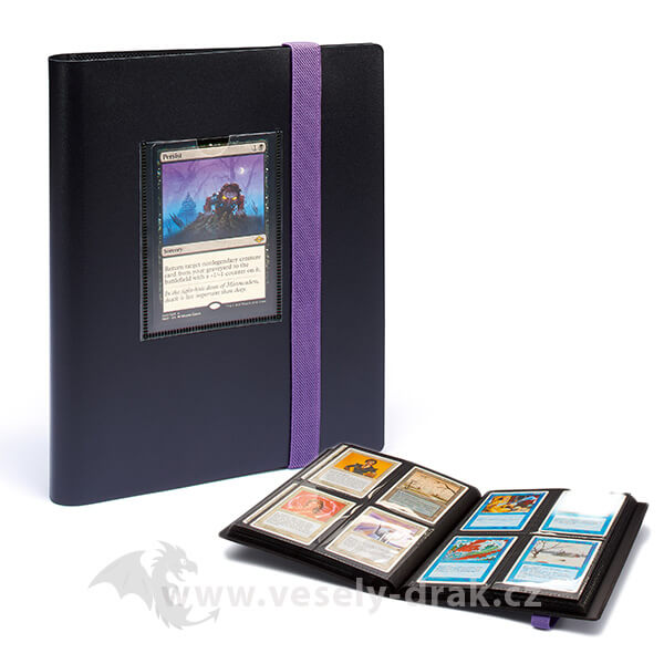 Leuchtturm TCG 4-Pocket card album for 160 cards Slim Small Black