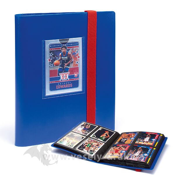 Leuchtturm TCG 4-Pocket card album for 160 cards Slim Small Blue