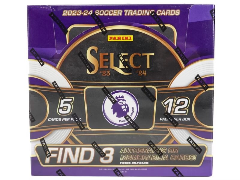 2023-2024 Select Premier League Hobby Box - soccer cards